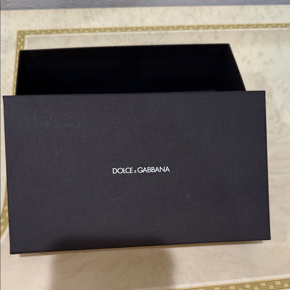 Dolce & Gabbana Black Storage Box